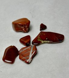 Polished/ Tumbled Rocks   Red