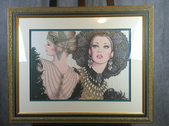 Mary Vickers Prelude Mixed Media Limited Signed Lithograph