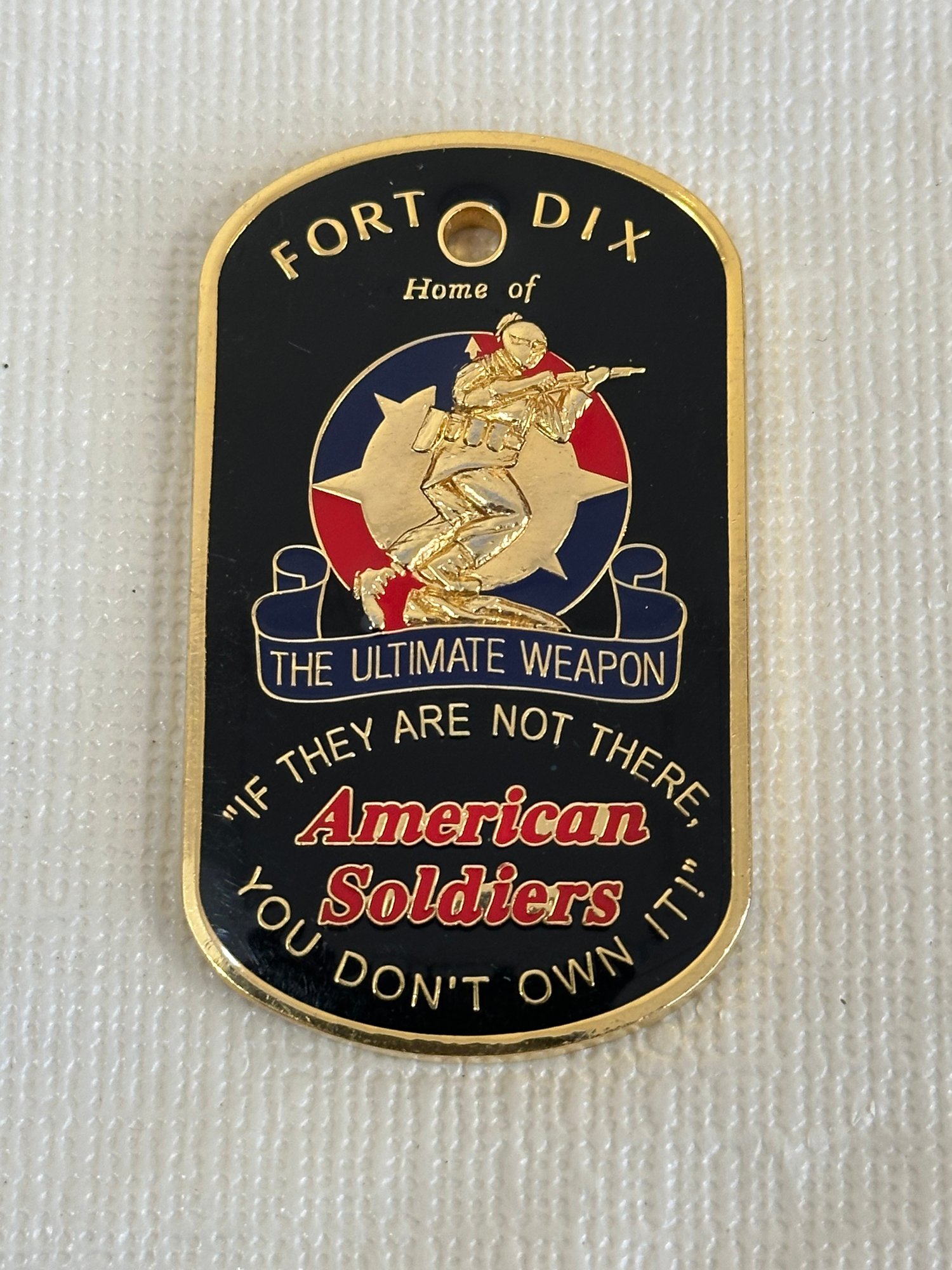 U.S. Army Fort Dix Challenge Coin 4411