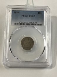 1889 PCGS FR02 Seated Liberty Dime