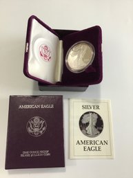 1987 Silver American Eagle One Dollar