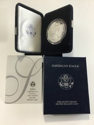 2004 American Eagle 1 Ounce Silver Proof Coin