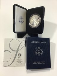 2004 American Eagle 1 Ounce Silver Proof Coin