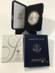 2004 American Eagle 1 Ounce Silver Proof Coin