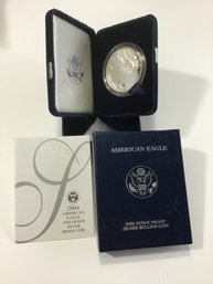 2004 American Eagle 1 Ounce Silver Proof Coin