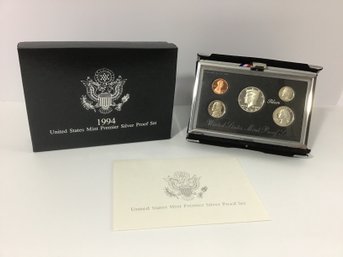 1994 U.S. Mint Premier Silver Proof Set
