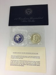 1972-S Eisenhower Uncirculated Silver Dollar