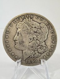 1890-O Morgan Silver Dollar