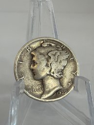 1939-D Mercury Dime