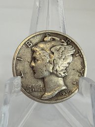 1939-D Mercury Dime