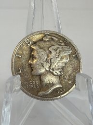 1937 Mercury Dime
