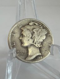 1942 Mercury Dime