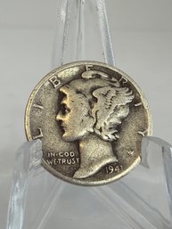 1941 Mercury Dime