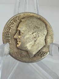 1950 Roosevelt Dime