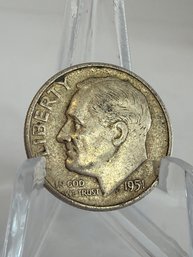 1951-S Roosevelt Dime