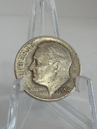 1954 Roosevelt Dime
