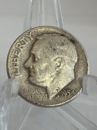 1954 Roosevelt Dime