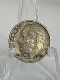 1961-D Roosevelt Dime