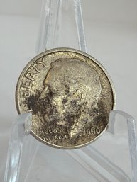 1960-D Roosevelt Dime