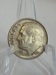 1961-D Roosevelt Dime