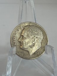 1953-D Roosevelt Dime