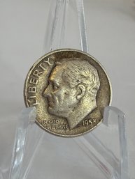 1953-D Roosevelt Dime