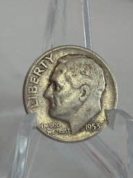 1953 Roosevelt Dime