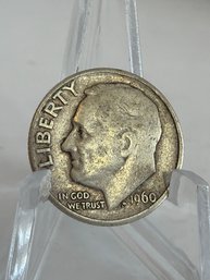 1960-D Roosevelt Dime