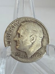 1960-D Roosevelt Dime