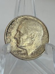 1961-D Roosevelt Dime