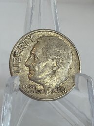 1961-D Roosevelt Dime