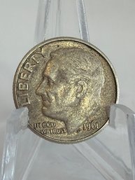 1961-D Roosevelt Dime