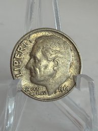 1961-D Roosevelt Dime