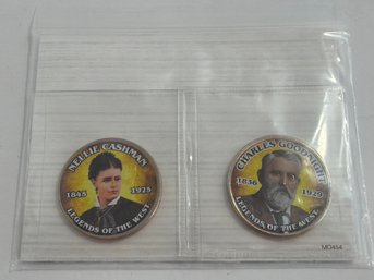 Legends Of The West Colorized Kennedy Half Dollar