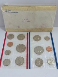 1981 U.S. Mint Uncirculated Coin Set