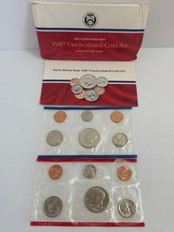 1987 U.S. Mint Uncirculated Coin Set