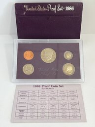 1986 United States Proof Set
