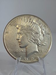 1922-S Silver Peace Dollar