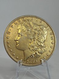 1881-O Morgan Silver Dollar