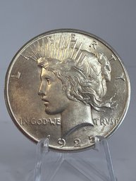 1925 AU/BU Silver Peace Dollar