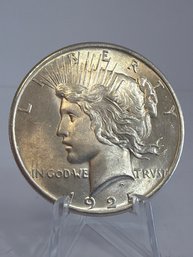 1925 AU/BU Silver Peace Dollar