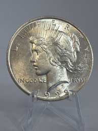 1922 AU/BU Silver Peace Dollar