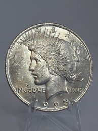 1923 AU/BU Silver Peace Dollar