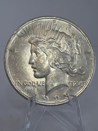 1923 AU/BU Silver Peace Dollar