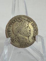 1915 Barber Dime