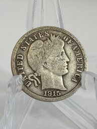 1915 Barber Dime