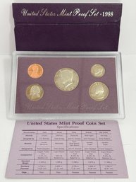 1988 U.S. Mint Proof Set