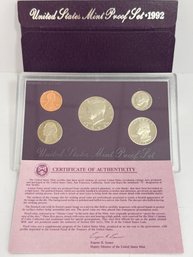 1992 U.S. Mint Proof Set