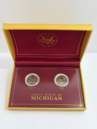 U.S. Mint Michigan State Quarter Set