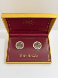 U.S. Mint Michigan State Quarter Set